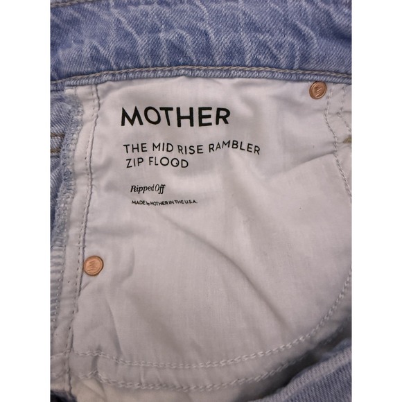 MOTHER High Rise Blue Jeans - Picture 8 of 8